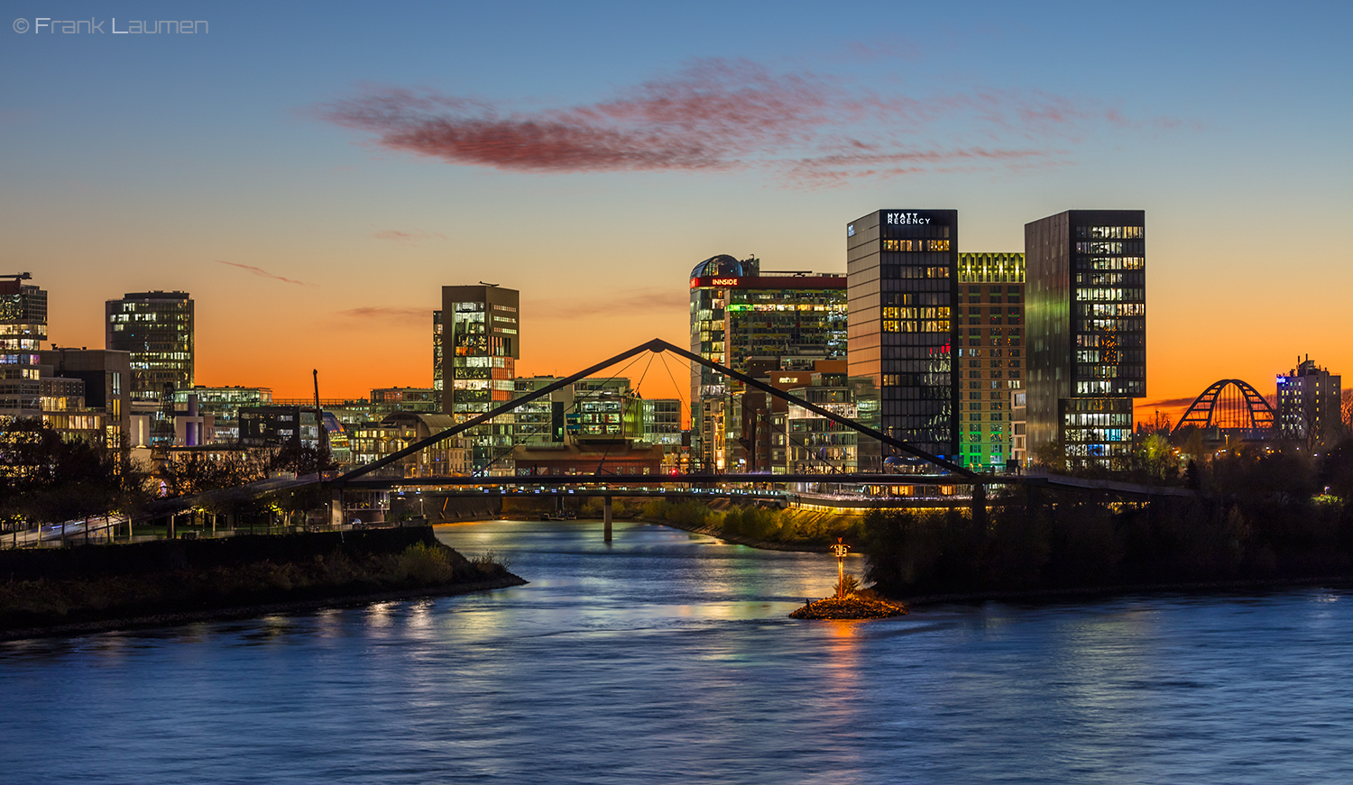 Düsseldorf am Rhein