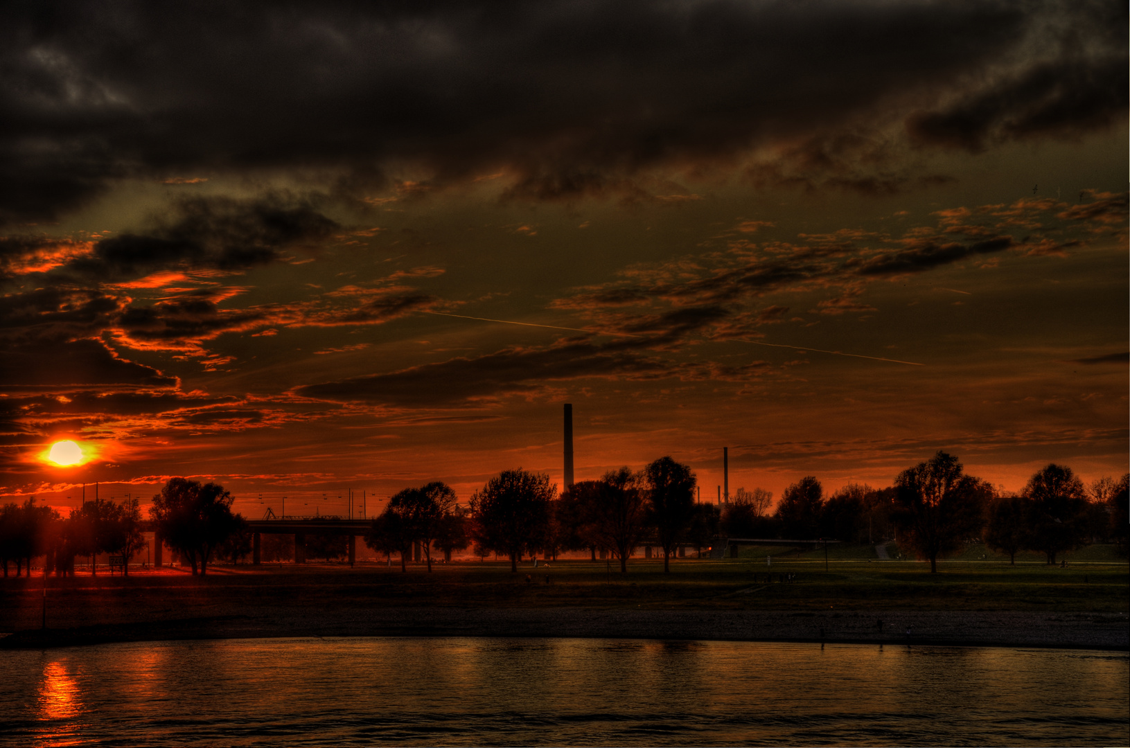 Düsseldorf am Rhein