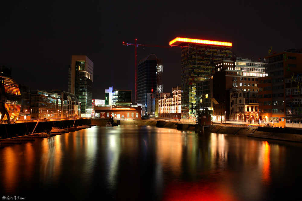 Düsseldorf at Night