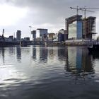 Düsseldorf, Baustelle Medienhafen