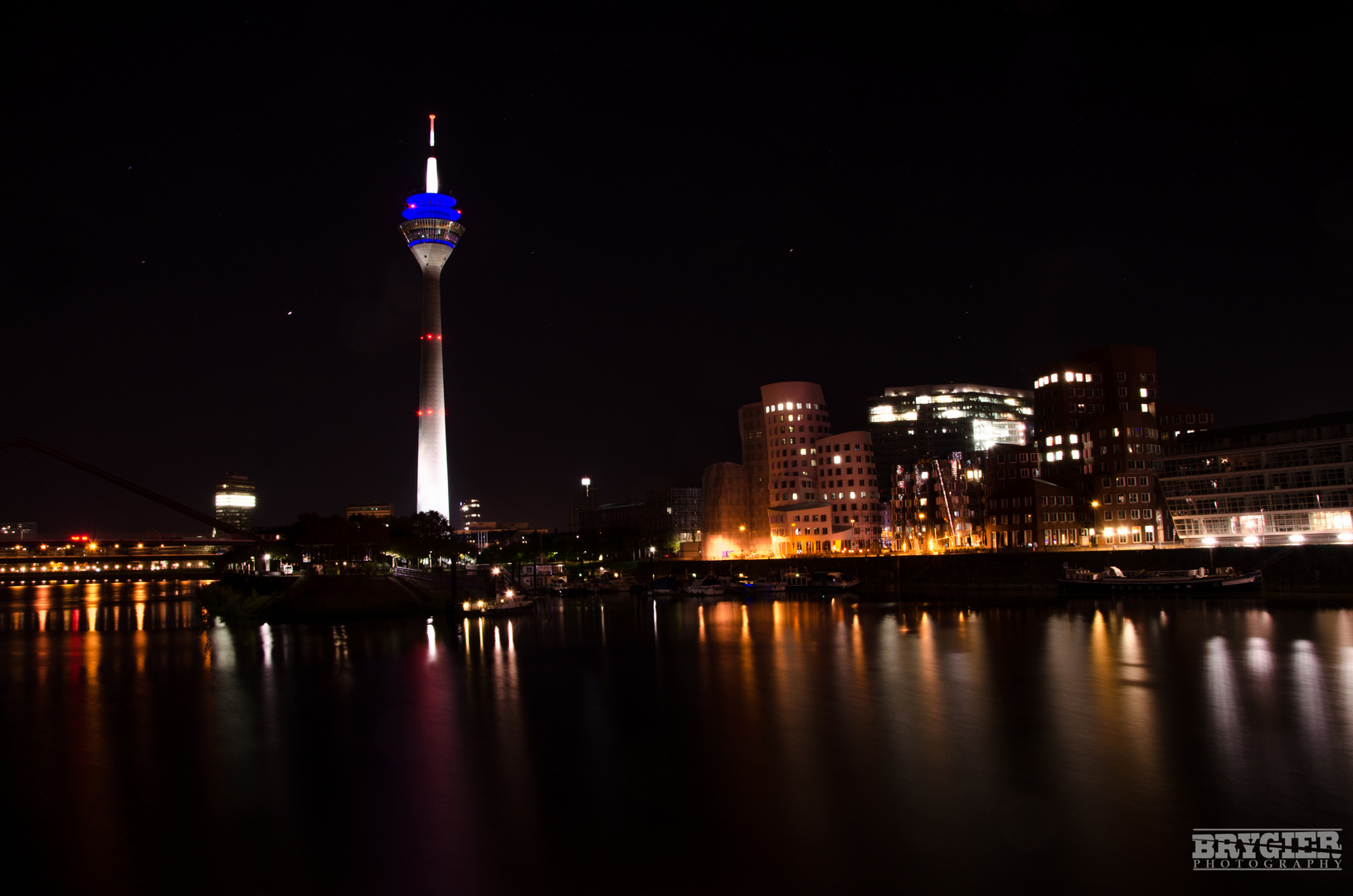 Düsseldorf bei Nacht!