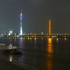 Düsseldorf bei Nacht