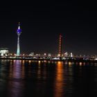 Düsseldorf bei Nacht