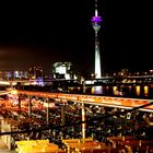 Düsseldorf bei Nacht