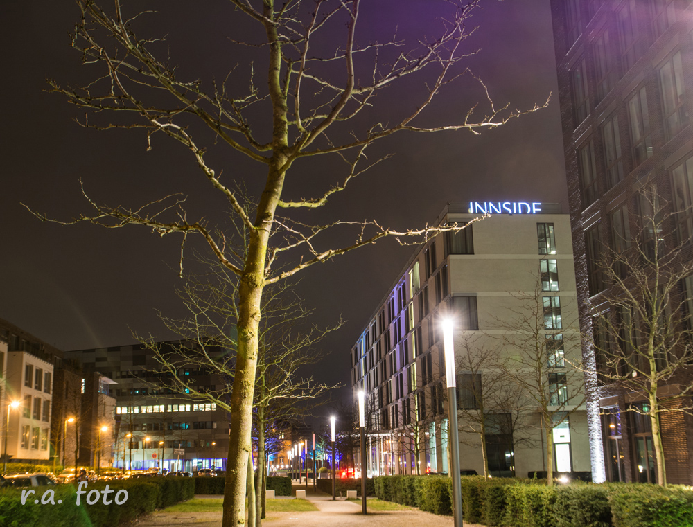 Düsseldorf bei Nacht