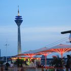 düsseldorf bei nacht von einer anderen seite