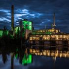 Düsseldorf bei Nacht...Hafen, Lausward