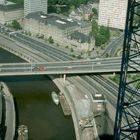 Düsseldorf Bergerhafen 1980 (heute zugeschüttet) -Dia-Scan-
