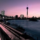 Düsseldorf -Blick auf den Rhein