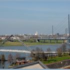 Düsseldorf - Blick vom Medienhafen auf Düsseldorf