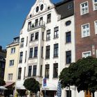 Düsseldorf Burgplatz Fachwerkhaus