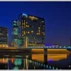 Düsseldorf - Das Hyatt nach Sonnenuntergang