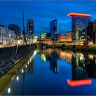 Düsseldorf - Der MedienHafen -Sommer Nacht*