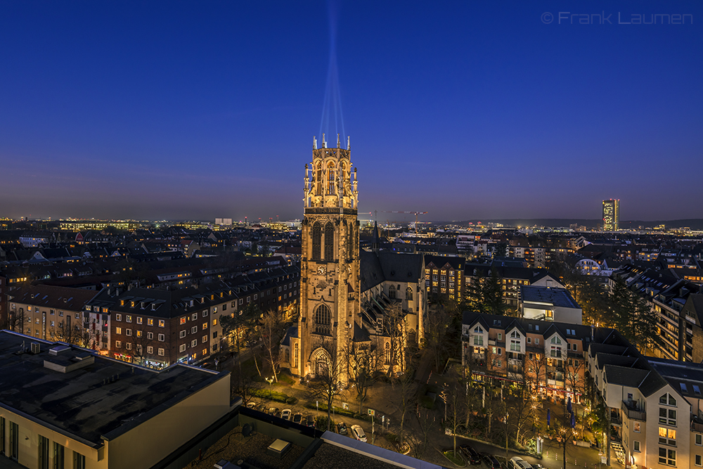 Düsseldorf Derendorf Foto & Bild world, kirche, langzeitbelichtung