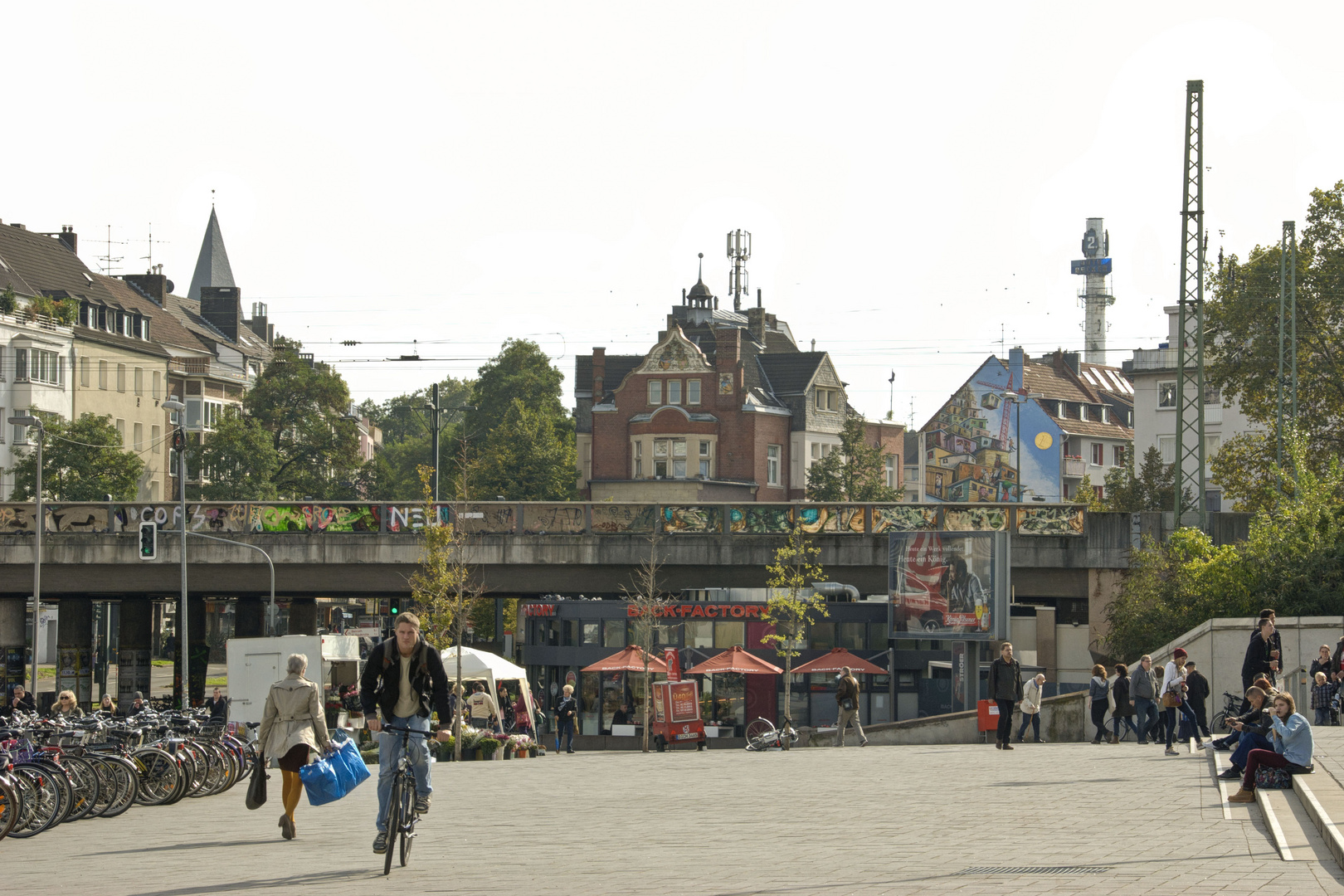 Düsseldorf - Elisabethstraße - S-Bahnhof Bilk