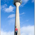 Düsseldorf - Fernsehturm - Größenvergleich -