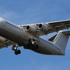 Düsseldorf Flughafen (DUS) WDL Aviation British Aerospace BAe 146-300 D-AWBA