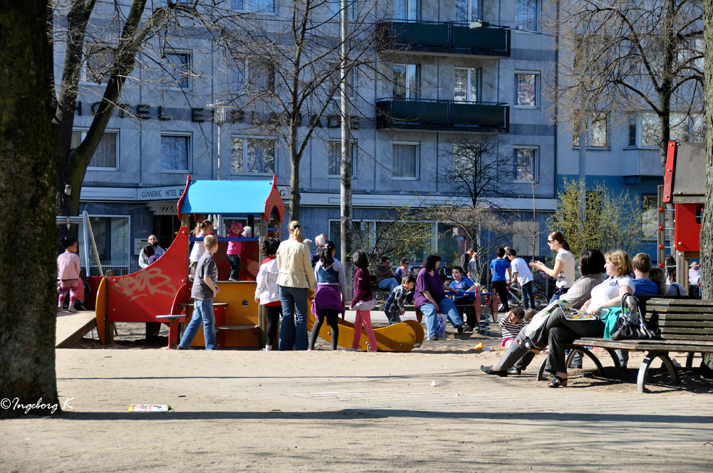 Düsseldorf Friedrichstadt - Spielplatz