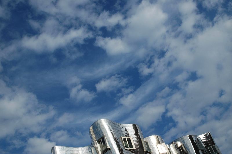 Düsseldorf Gehry-Bauten im Juni 2007