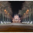 Düsseldorf Goethemuseum bei Nacht