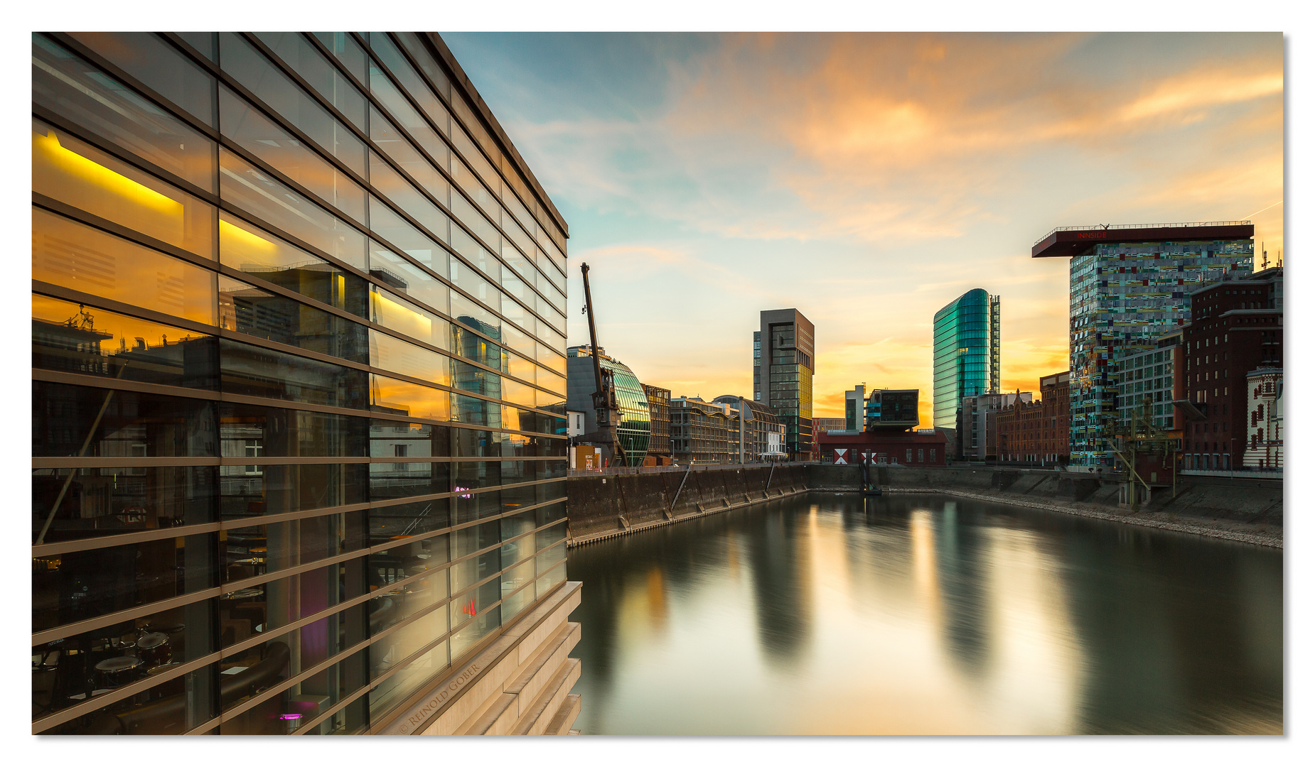 Düsseldorf - goldene Stunde