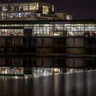 Düsseldorf Hafen am späteren Abend