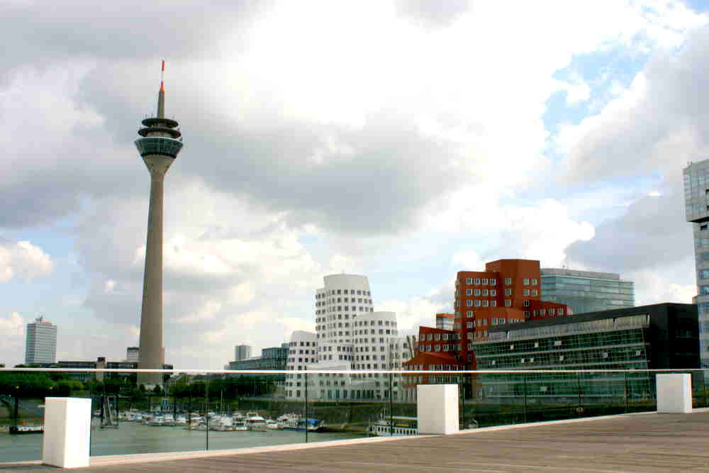 Düsseldorf Hafenansicht