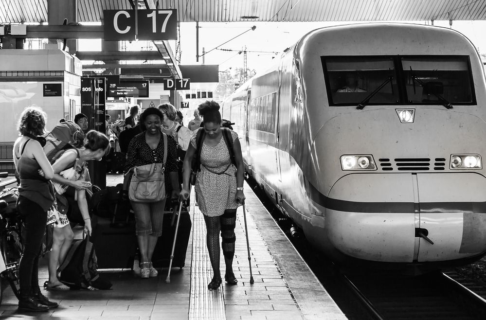 Düsseldorf HBF - Zug nach Berlin