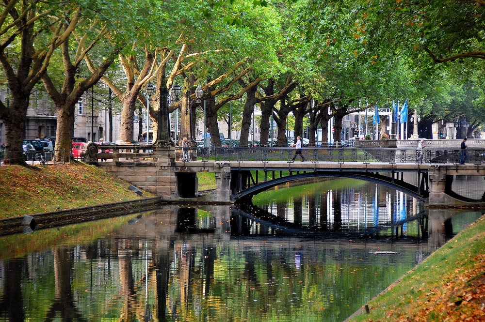 Düsseldorf: Herbst an der Kö