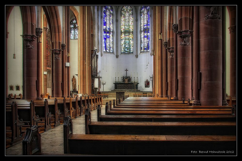 Düsseldorf Herz Jesu Kirche .....