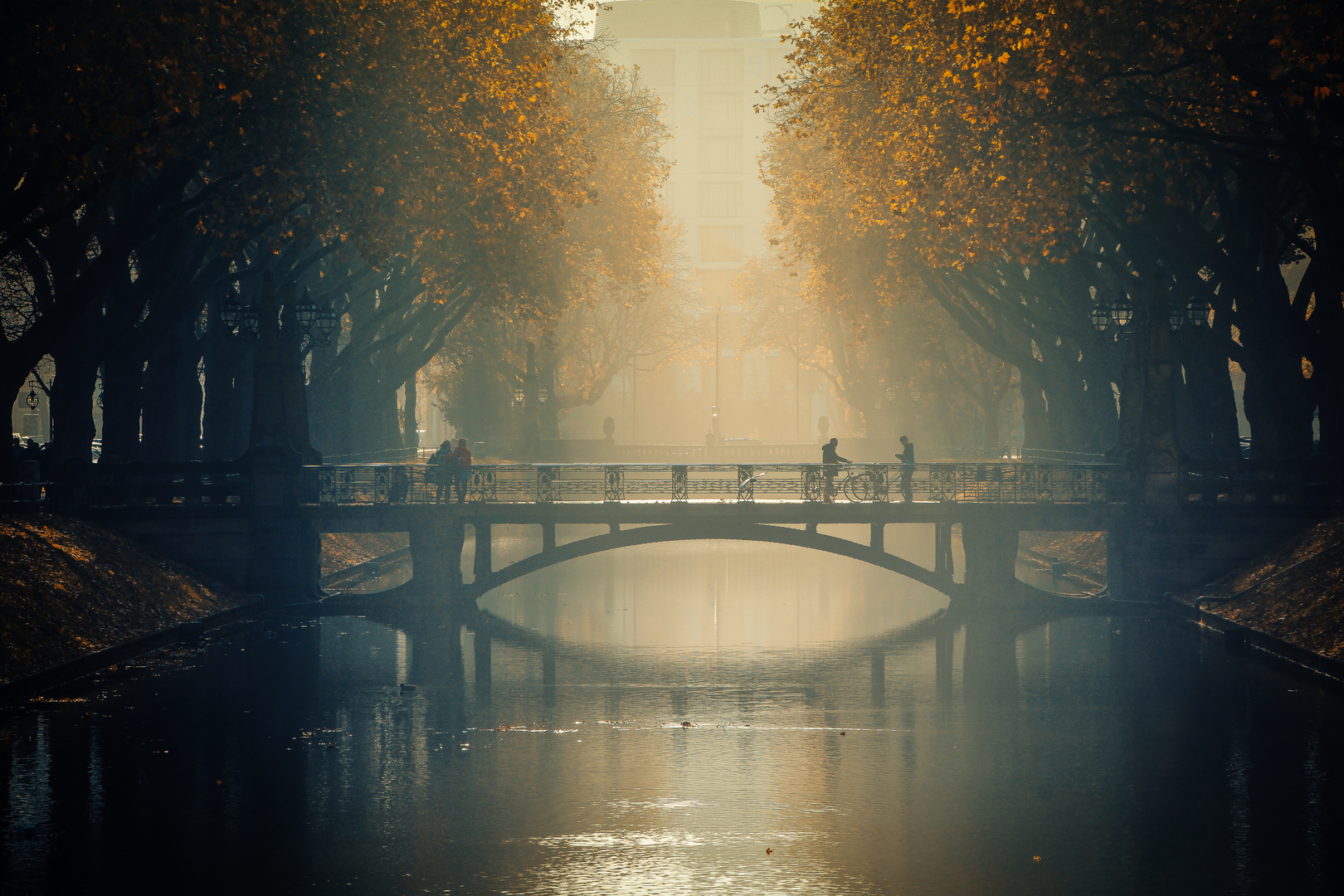 Düsseldorf im Herbst