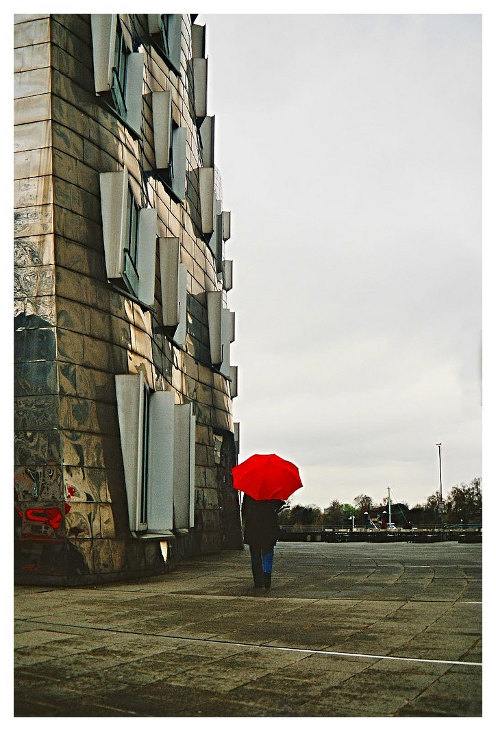 Düsseldorf im Regen