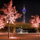 Düsseldorf im Schnee