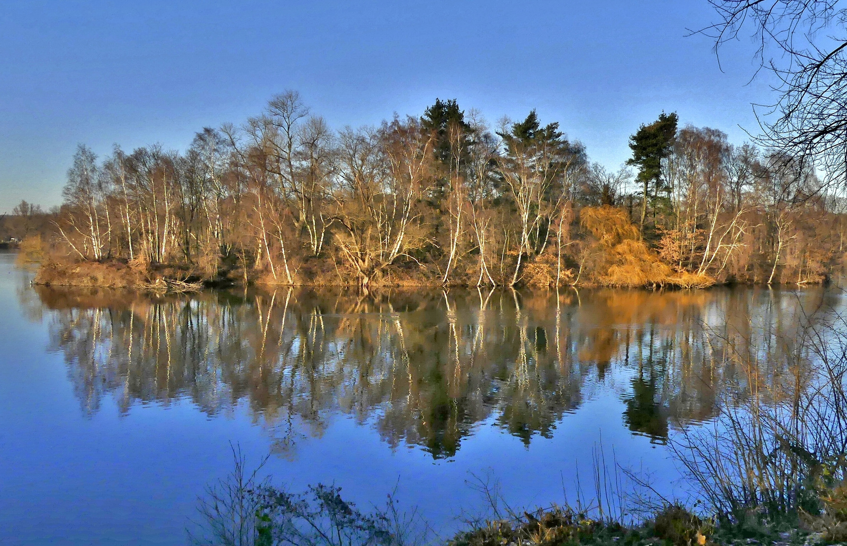 Düsseldorf - Insel im Unterbacher See