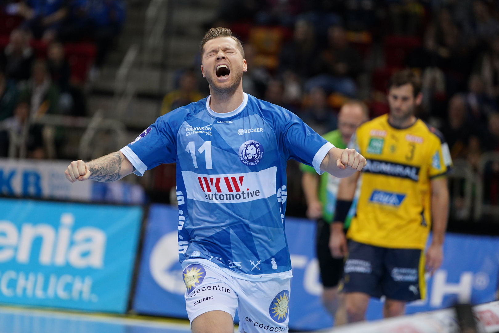 Duesseldorf, ISS Dome , 1. Handball Bundesliga, BHC vs. Rhein Neckar Löwen, 26.12.2019.