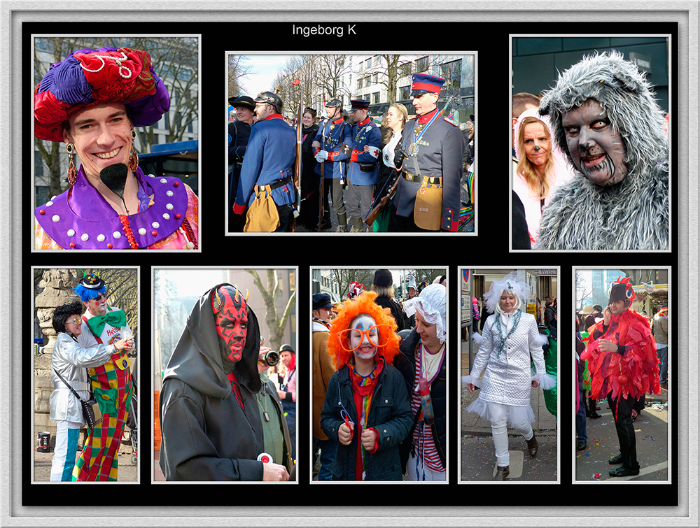 Düsseldorf - Karnevalssonntag auf der Kö - Impressionen 11