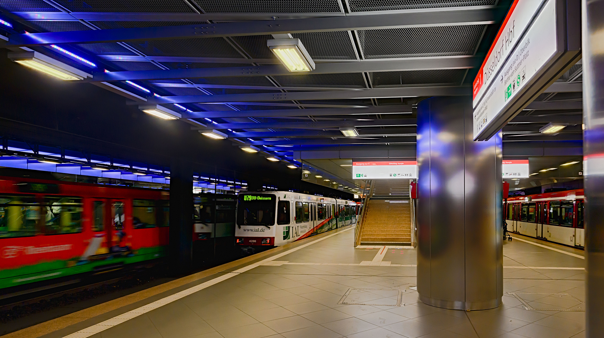 Düsseldorf, Linie U70, Station 'Hauptbahnhof'