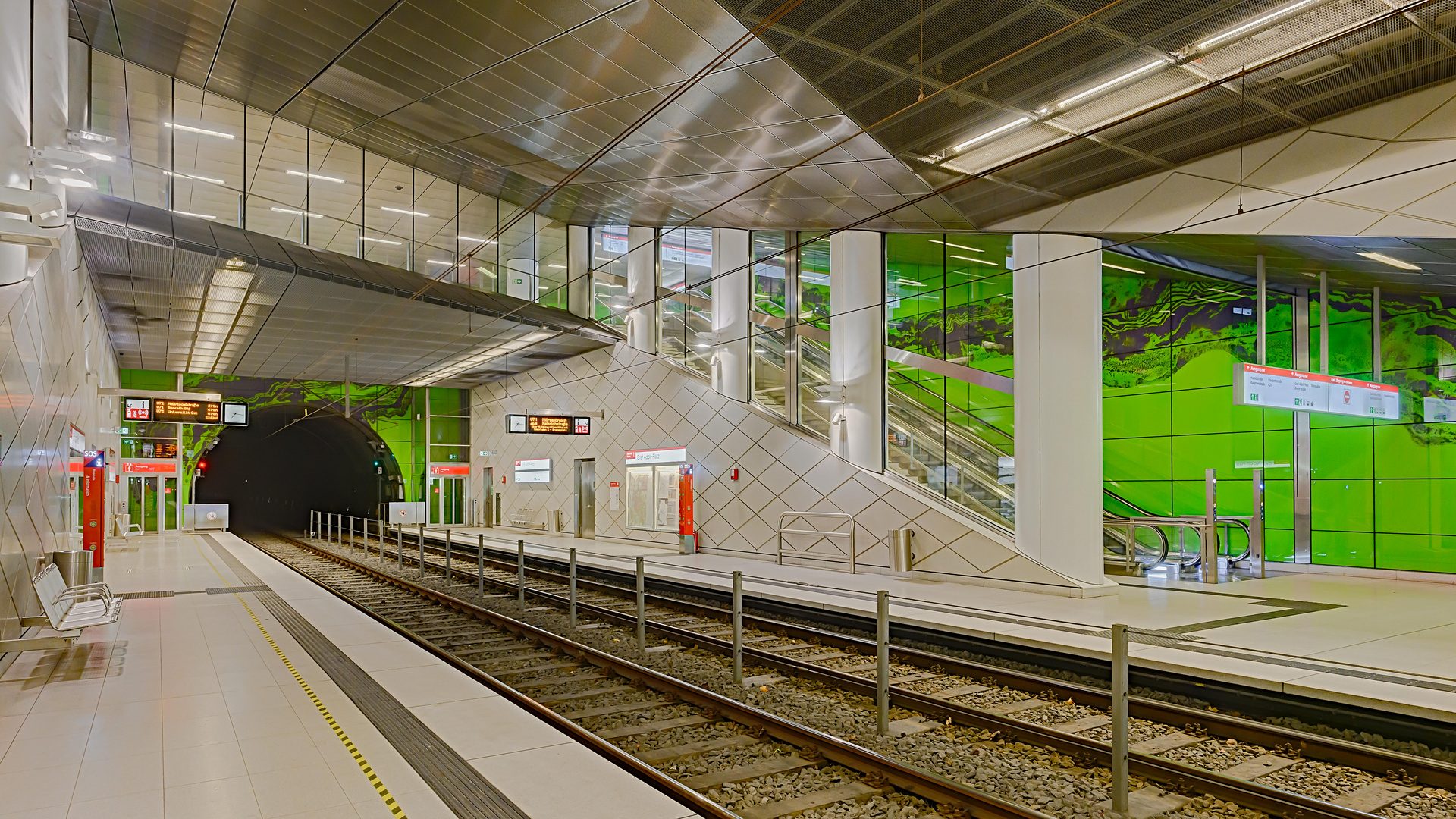 Düsseldorf, Linie U71, Station 'Graf-Adolf-Platz'