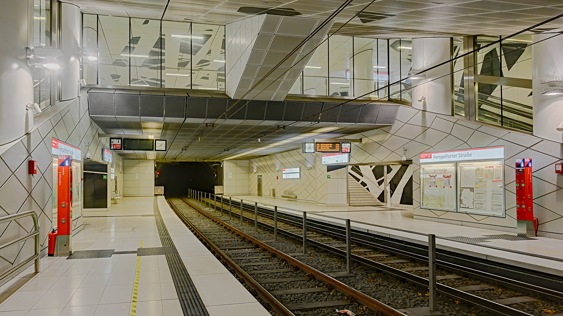 Düsseldorf, Linie U71, Station 'Pempelforter Straße'