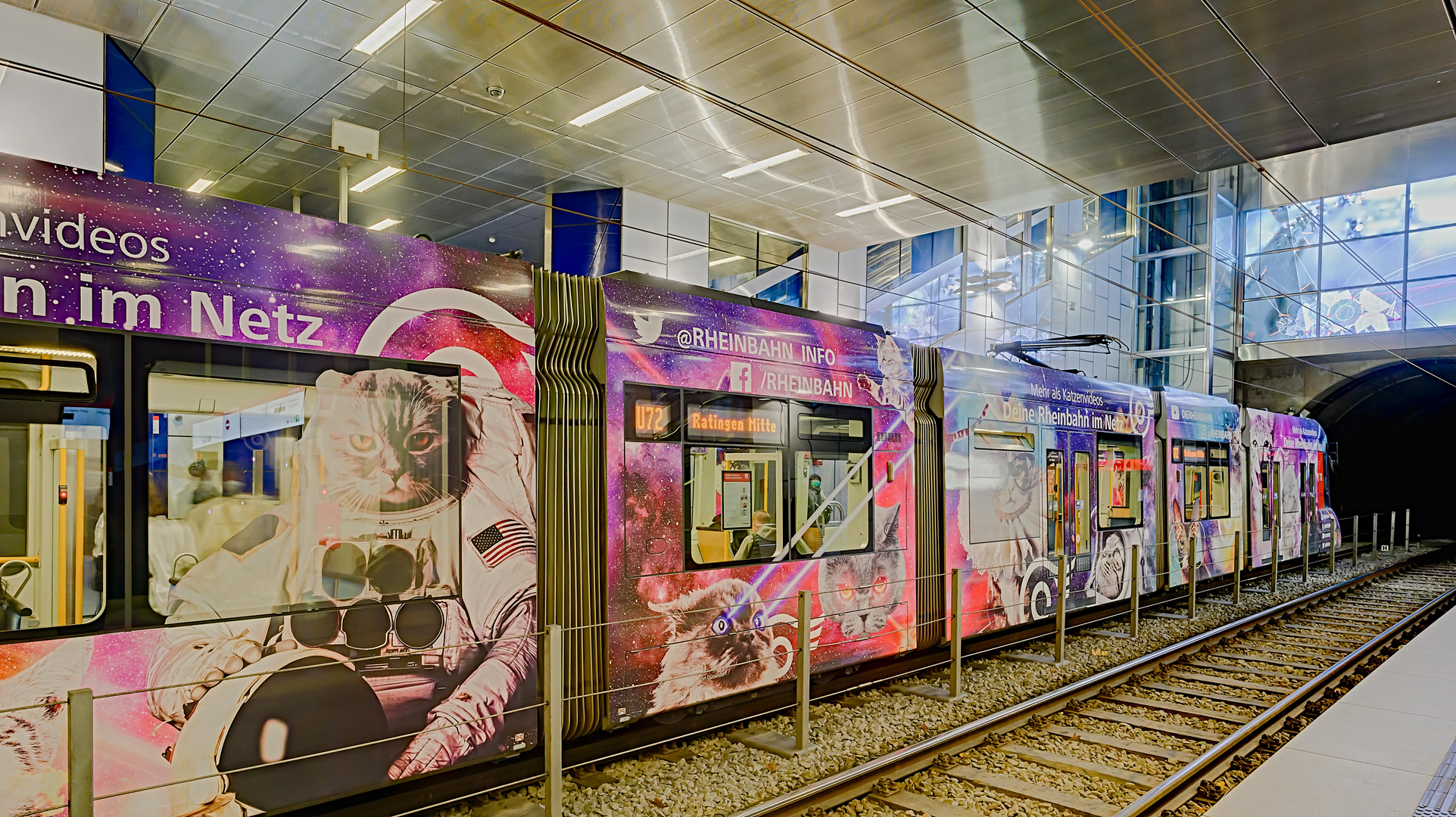 Düsseldorf, Linie U71, Station 'Schadowstraße'