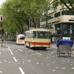 Düsseldorf: Marathon-Ende und drei Finisher