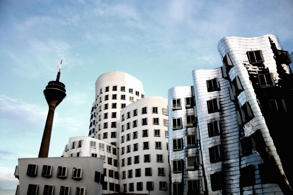 Düsseldorf Medienhafen Abstrakt