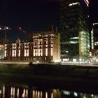 Düsseldorf - Medienhafen bei Nacht