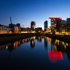 Düsseldorf Medienhafen - blaue Stunde