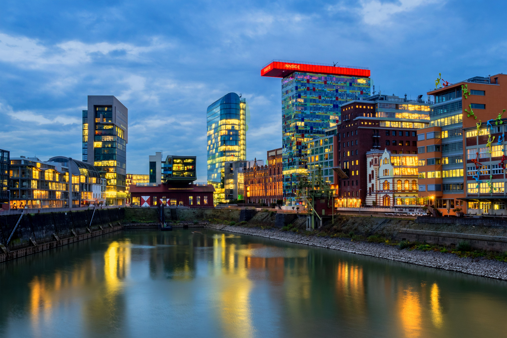 Düsseldorf. Medienhafen.