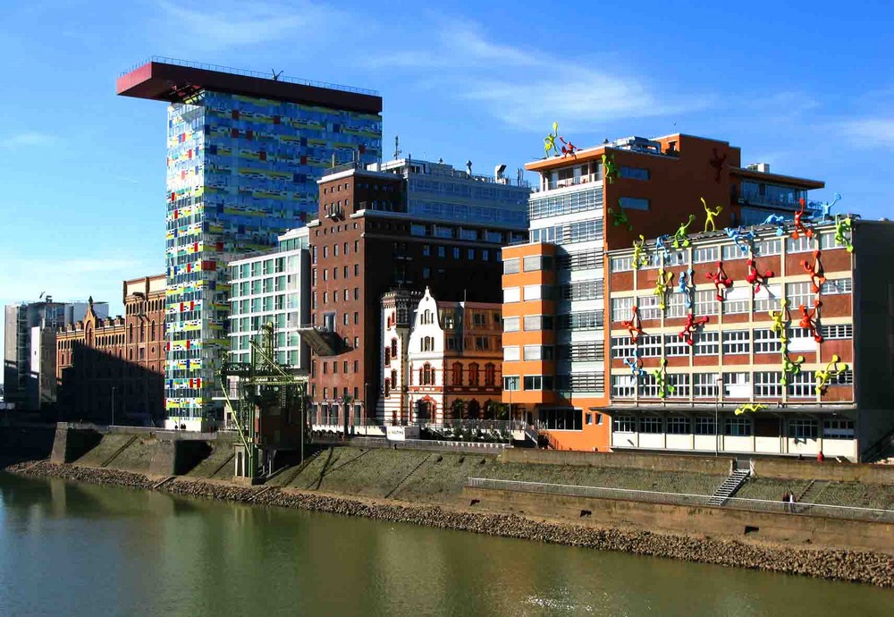 Düsseldorf Medienhafen Feb.2008