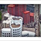 Düsseldorf Medienhafen  Gehry Bauten einmal anders ....