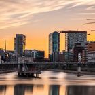 Düsseldorf Medienhafen Herbst