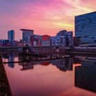 Düsseldorf Medienhafen sunset