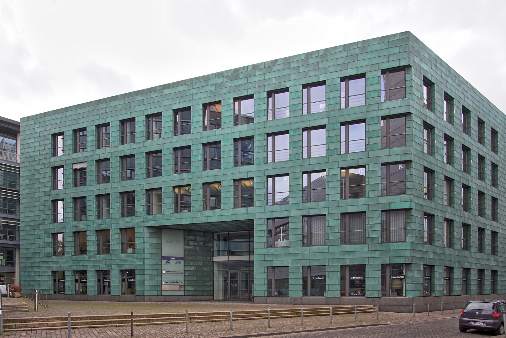 Düsseldorf – Medienhafen und Rheinpromenade